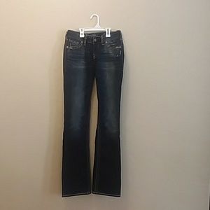 Silver Jeans suki mid slim bootcut jeans